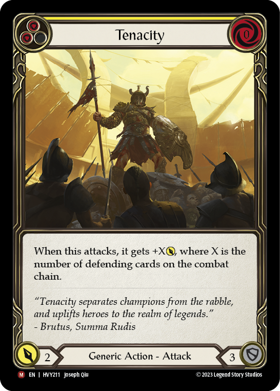 Tenacity (Yellow)