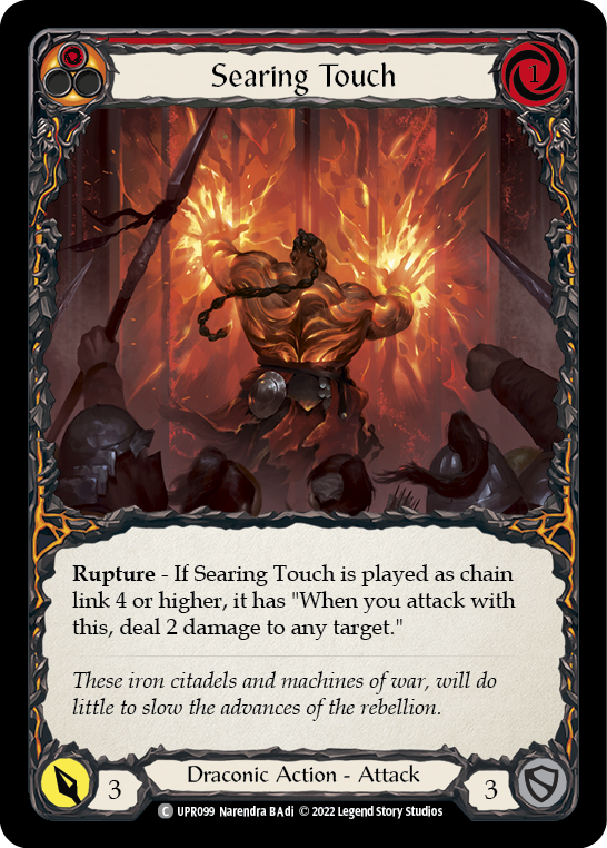 Searing Touch (Red)