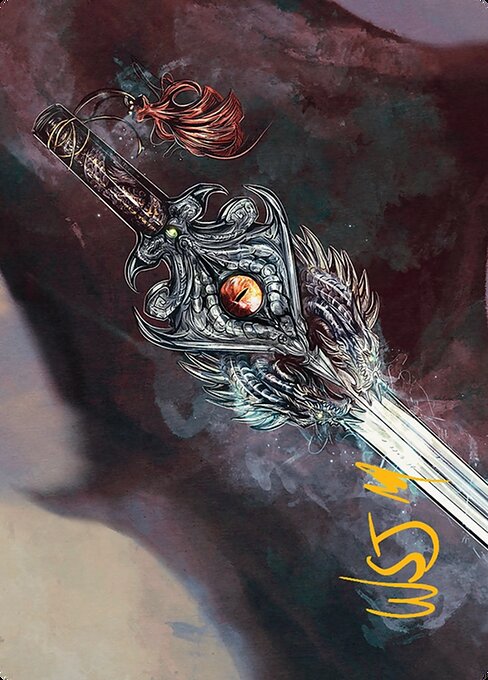 Dragonfire Blade Art Card