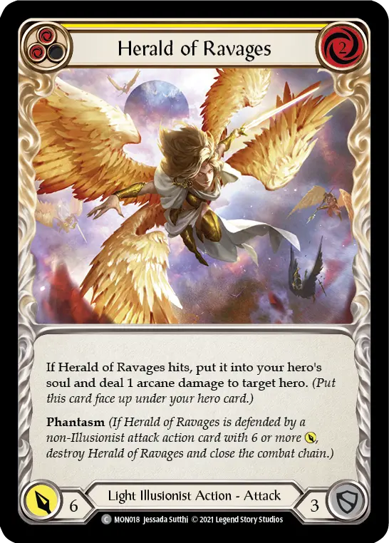 Herald of Ravages (Yellow)