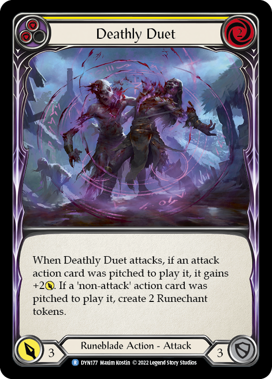 Deathly Duet (Yellow)