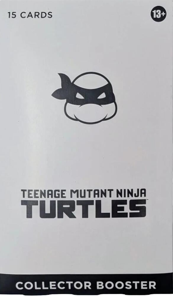 Teenage Mutant Ninja Turtles Collector Booster Pack Minimal Packaging