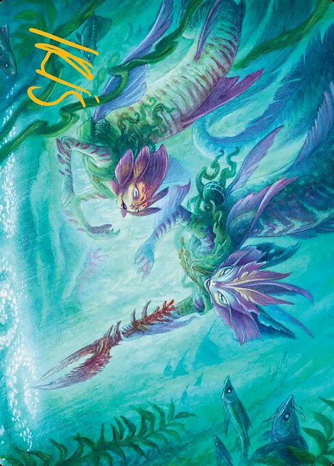 Silvergill Mentor Art Card