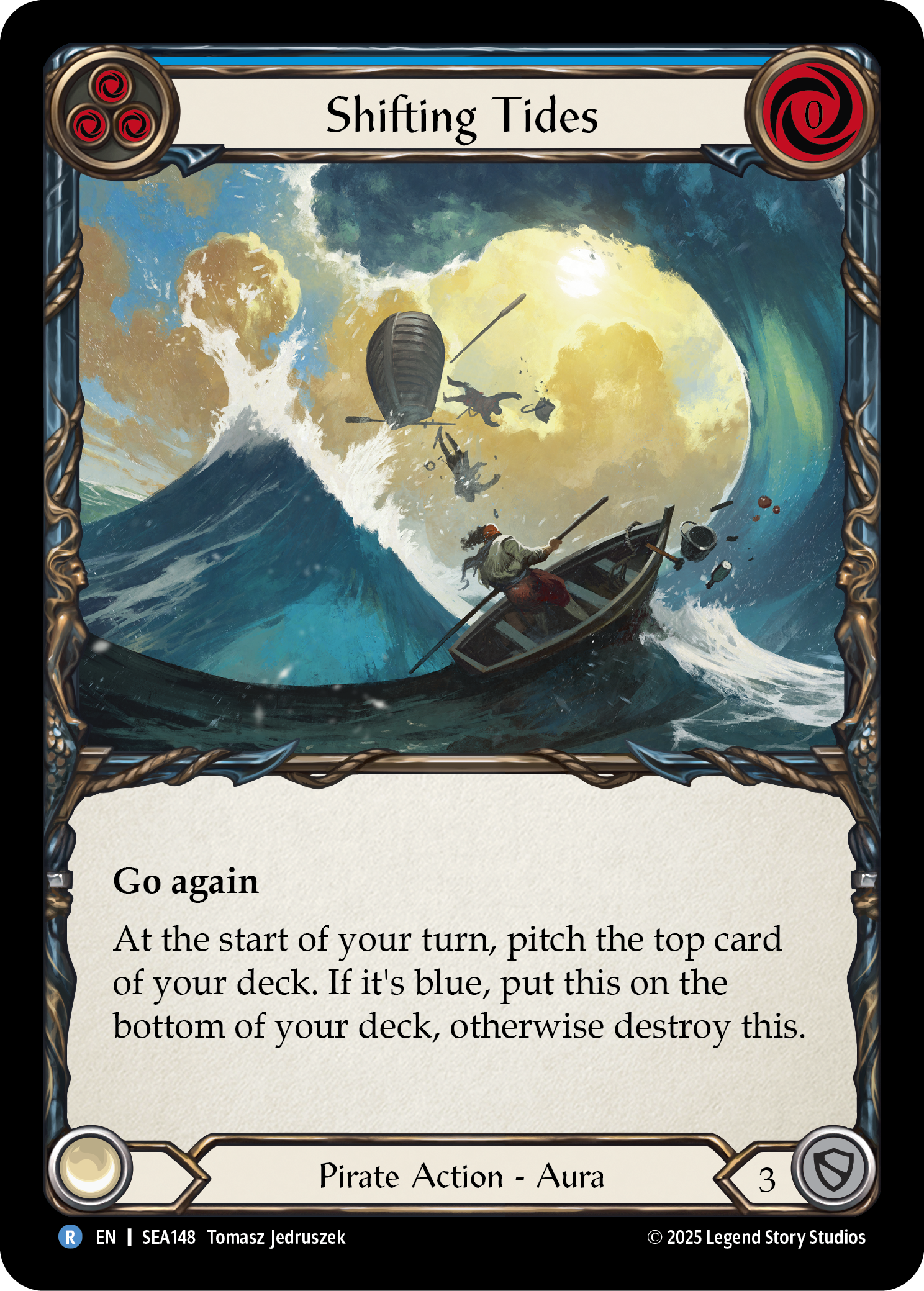 Shifting Tides (Blue)