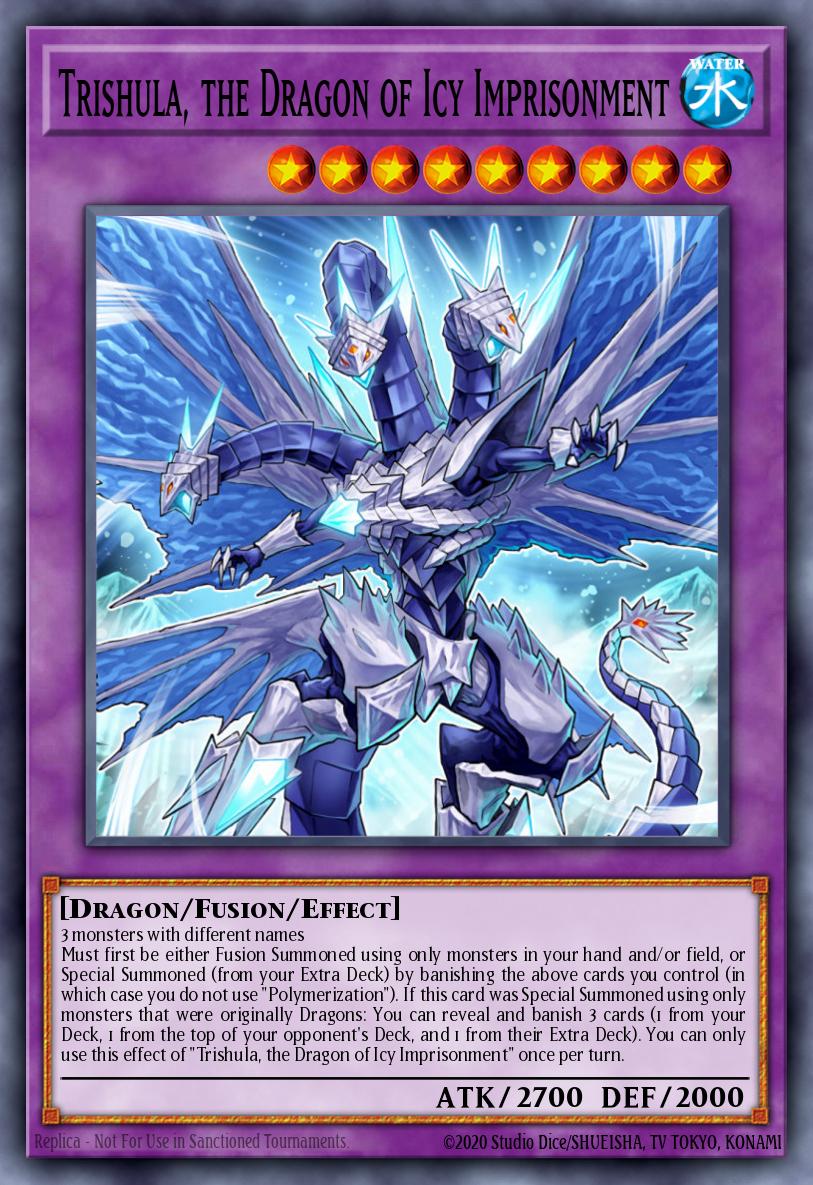 Trishula, the Dragon of Icy Imprisonment