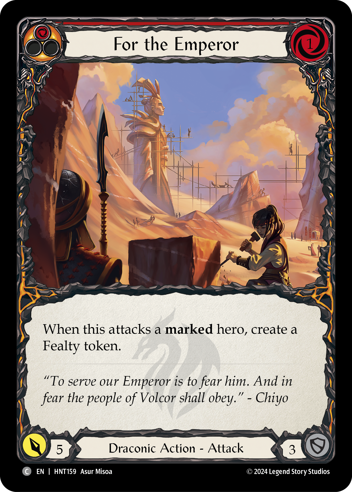 For the Emperor (Red)