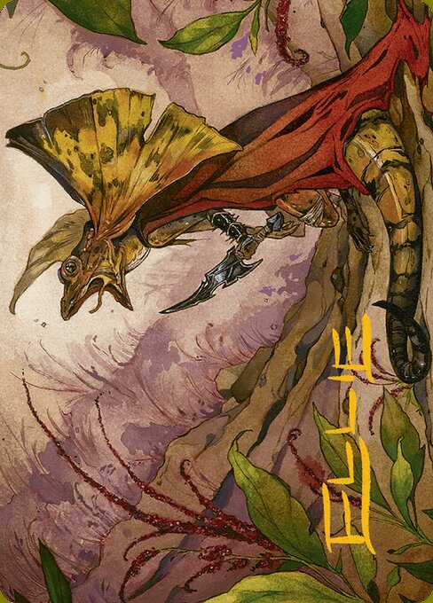 Hired Claw Art Card
