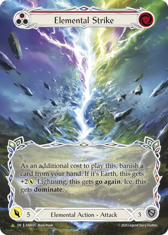 Elemental Strike (Red)