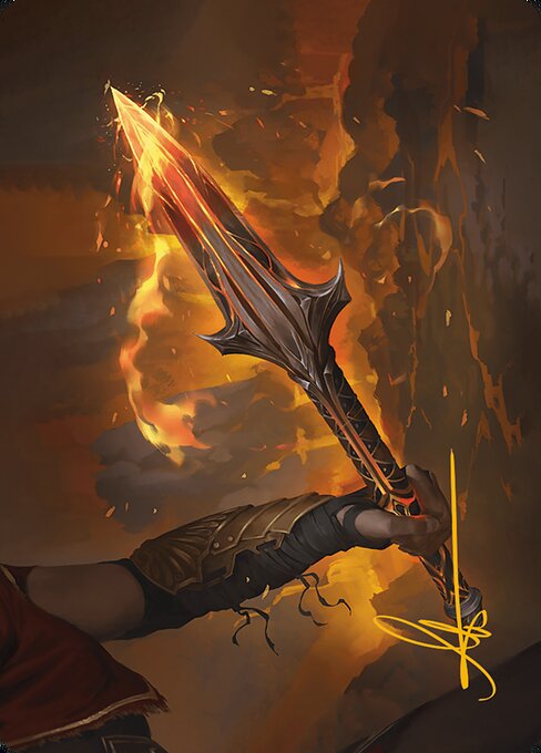 The Spear of Leonidas Art Card