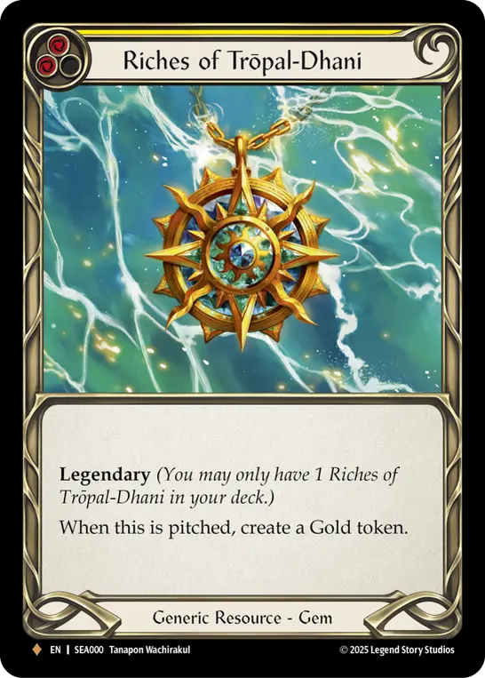 Riches of Trōpal-Dhani (Yellow)