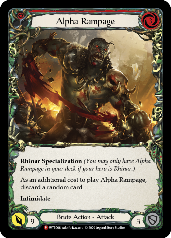 Alpha Rampage (Red)