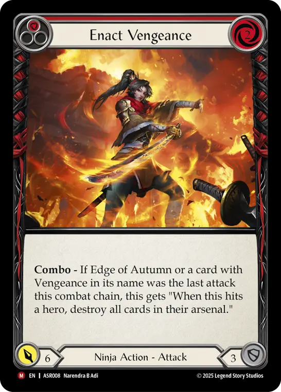 Enact Vengeance (Red)