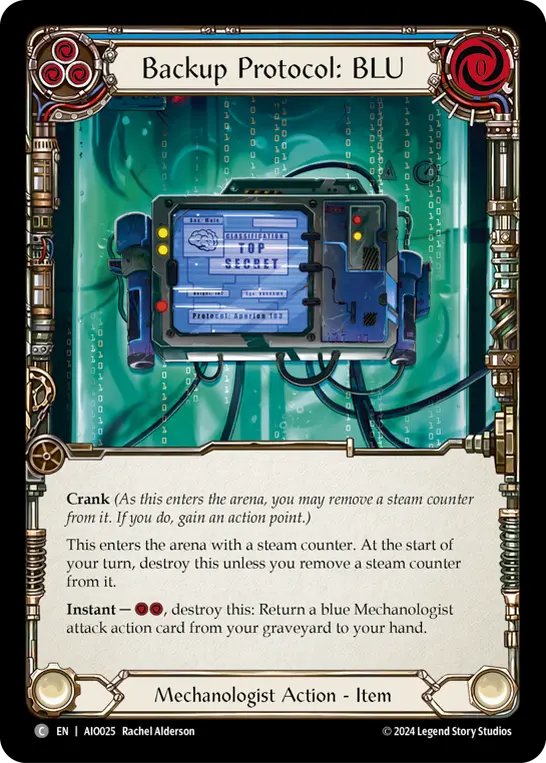 Backup Protocol: BLU (Blue)
