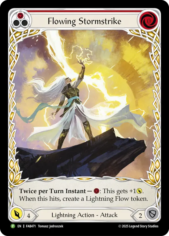 Flowing Stormstrike (Red)