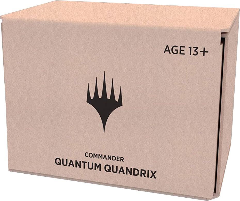 Commander 2021 Commander Deck Quantum Quandrix Minimal Packaging