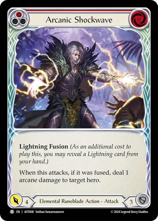Arcanic Shockwave (Red)