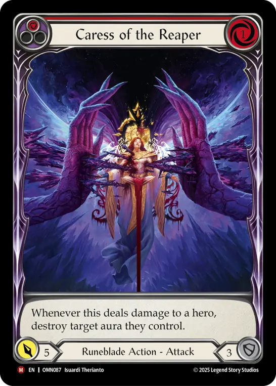 Caress of the Reaper (Red)