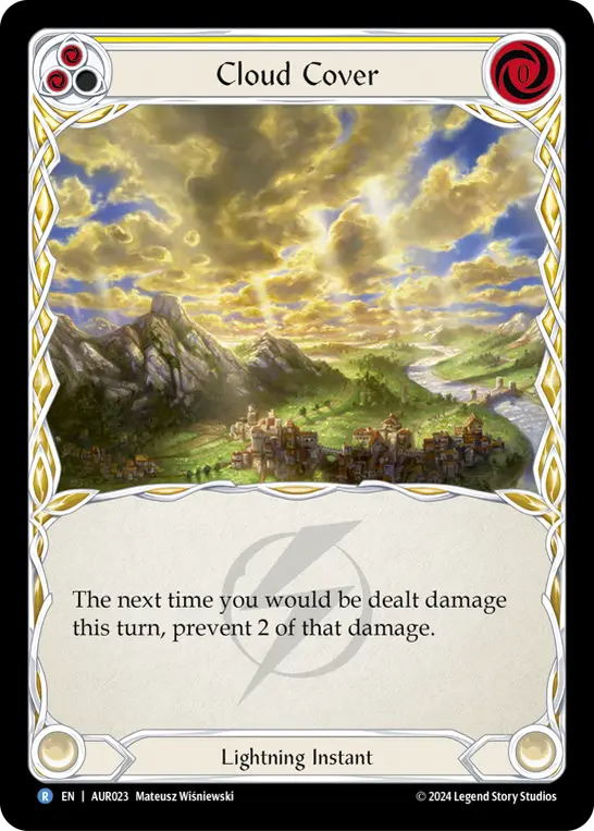 Cloud Cover (Yellow)