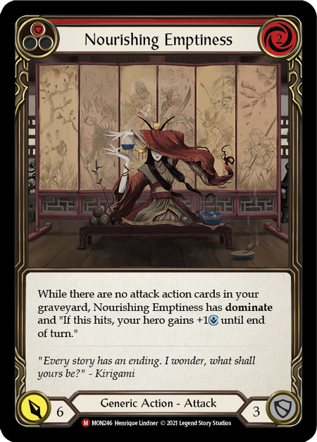 Nourishing Emptiness (Red)