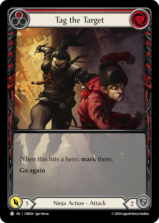Tag the Target (Red)