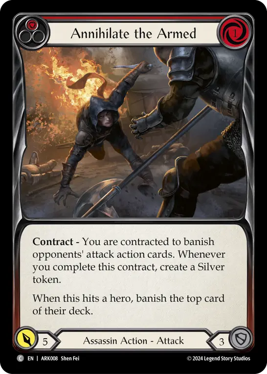 Annihilate the Armed (Red)