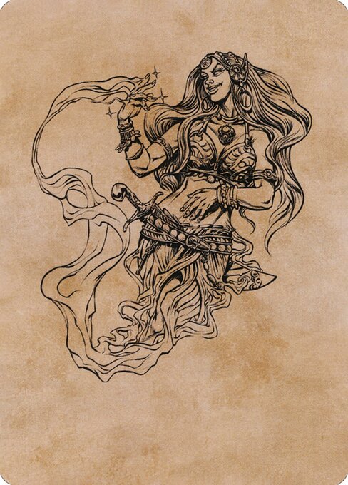 Djinni Windseer Art Card