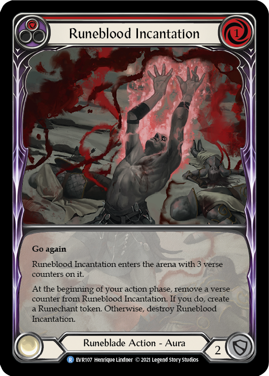 Runeblood Incantation (Red)