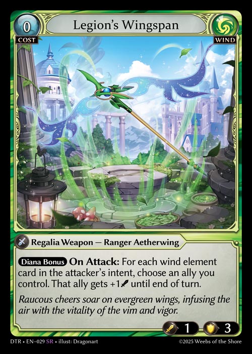 Legion's Wingspan