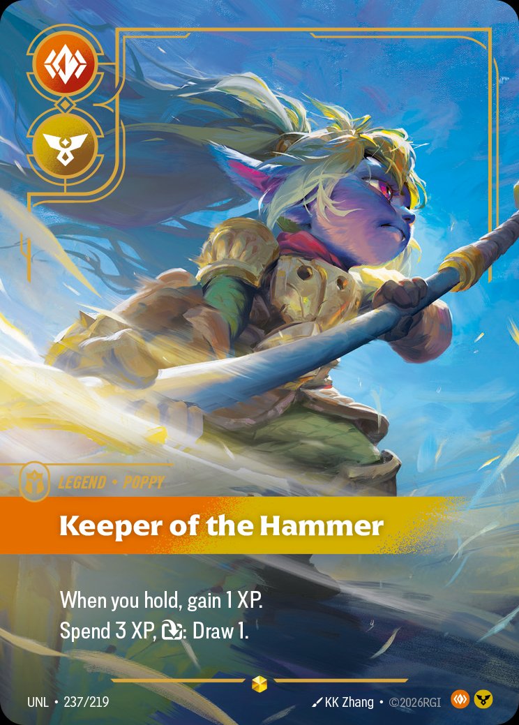 Poppy, Keeper of the Hammer