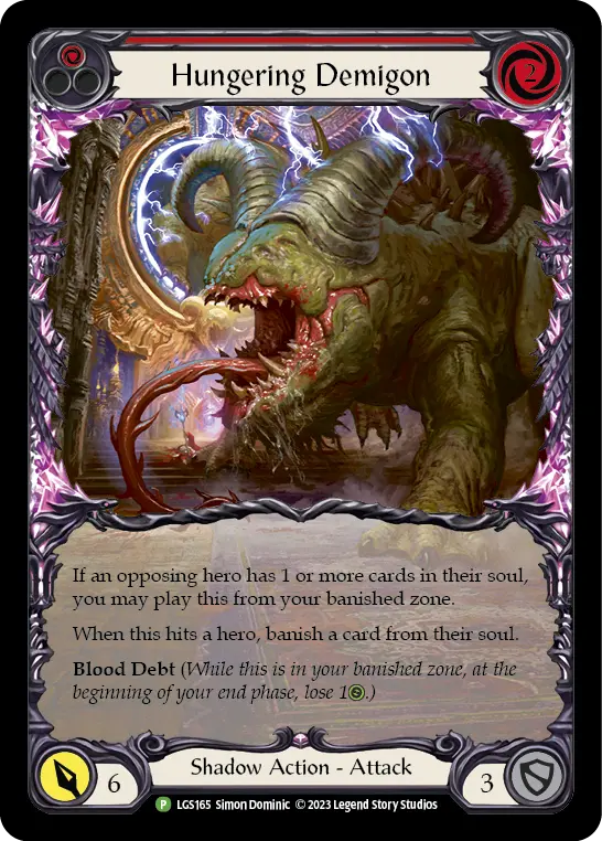 Hungering Demigon (Red)