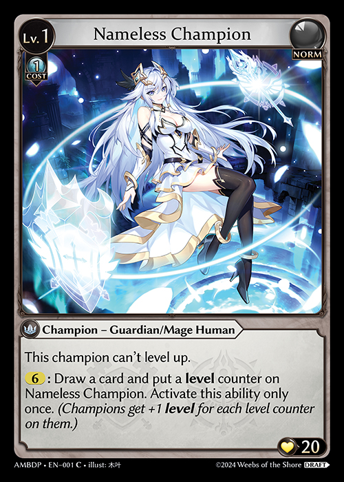 Nameless Champion (Guardian/Mage)