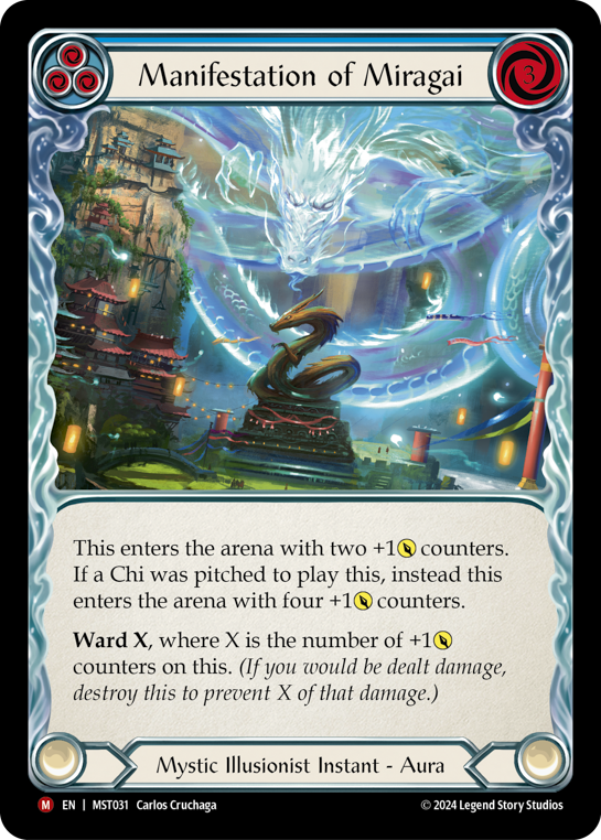Manifestation of Miragai (Blue)