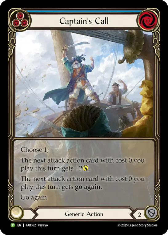 Captain's Call (Blue)