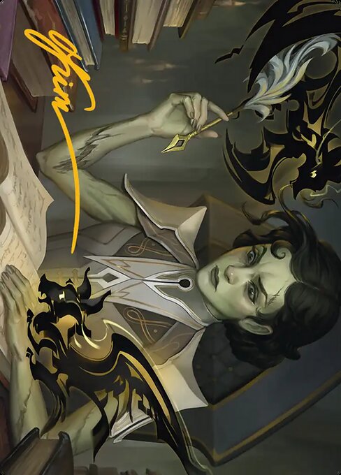 Eternal Student Art Card