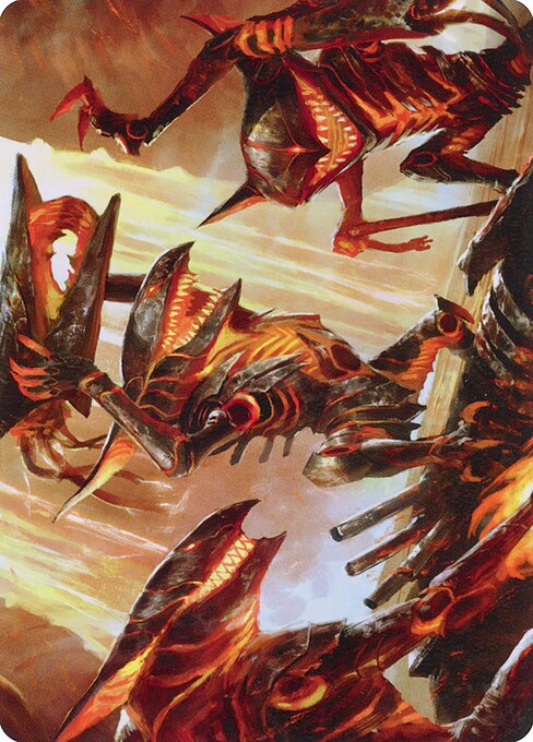 Gleeful Demolition Art Card