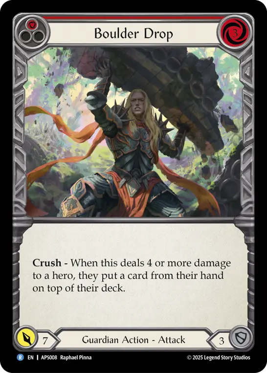Boulder Drop (Red)