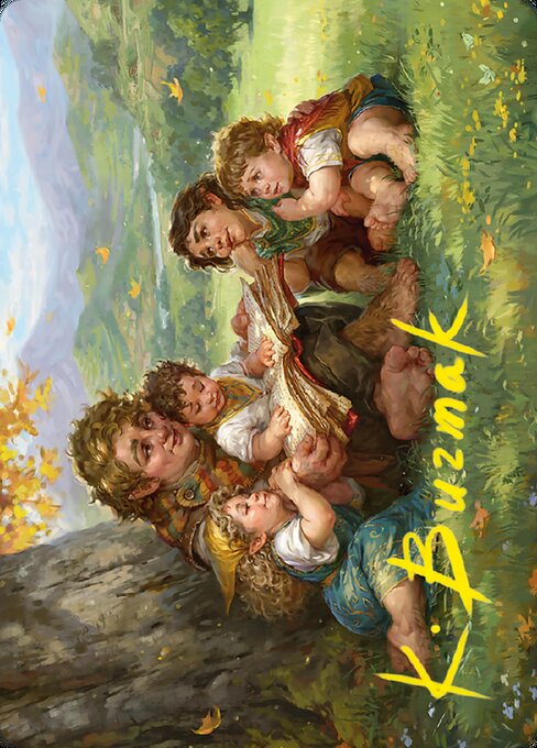Samwise Gamgee Art Card