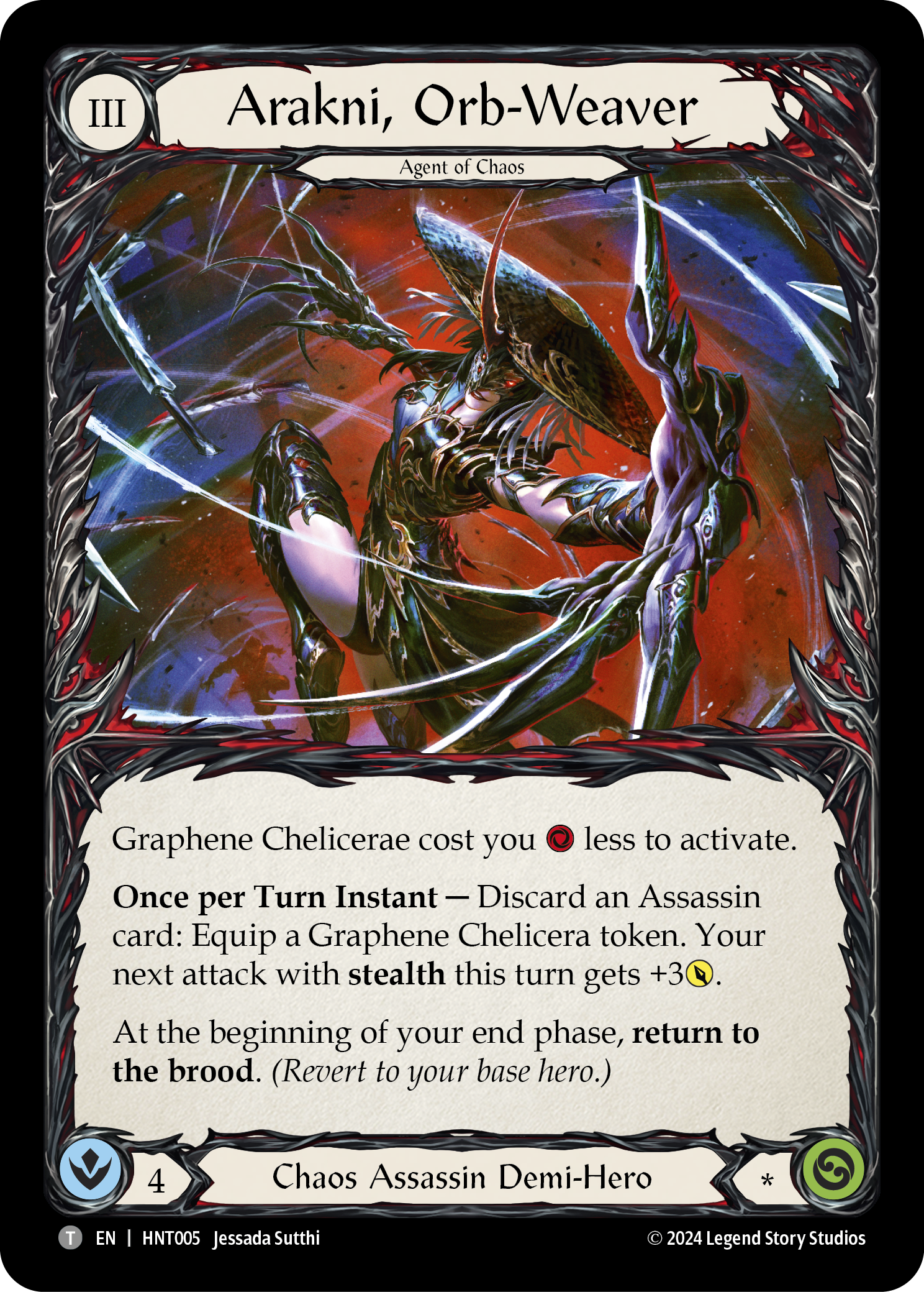 Arakni, Orb-Weaver