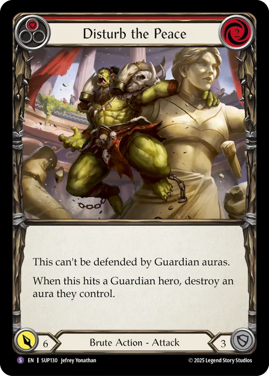 Disturb the Peace (Red)
