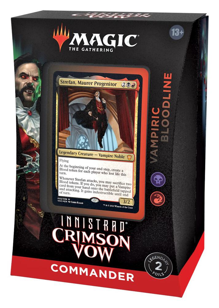 Innistrad Crimson Vow Commander Deck Vampiric Bloodline
