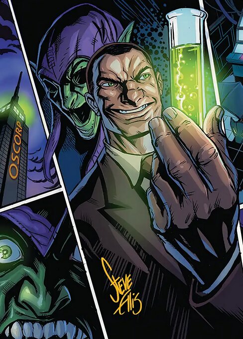 Norman Osborn Art Card