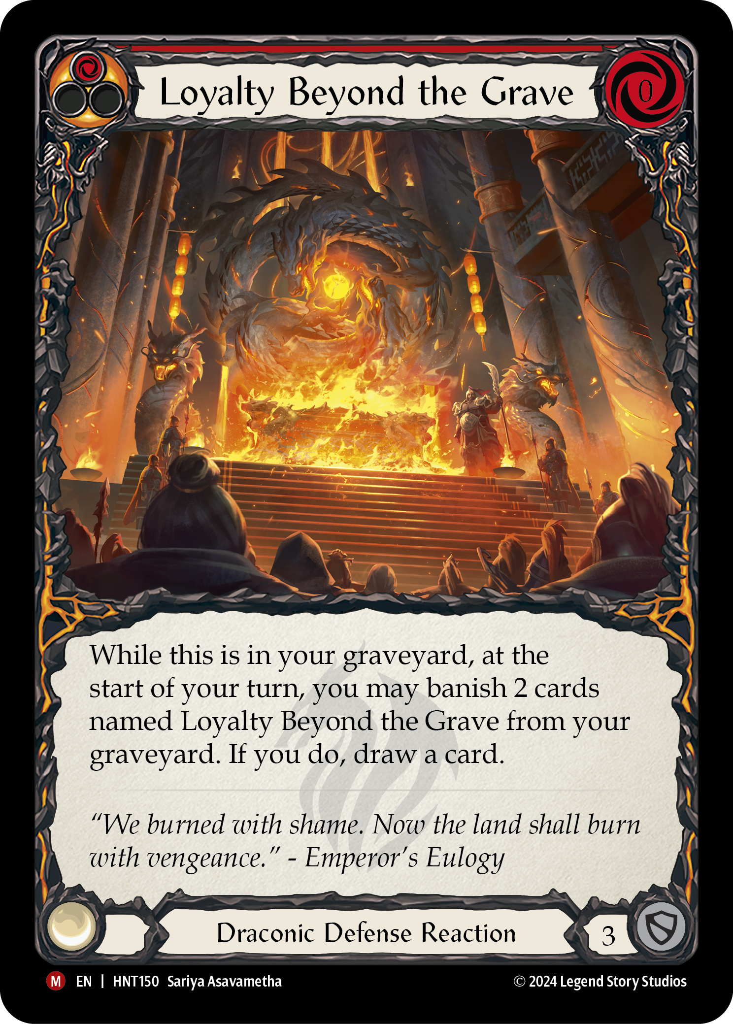 Loyalty Beyond the Grave (Red)