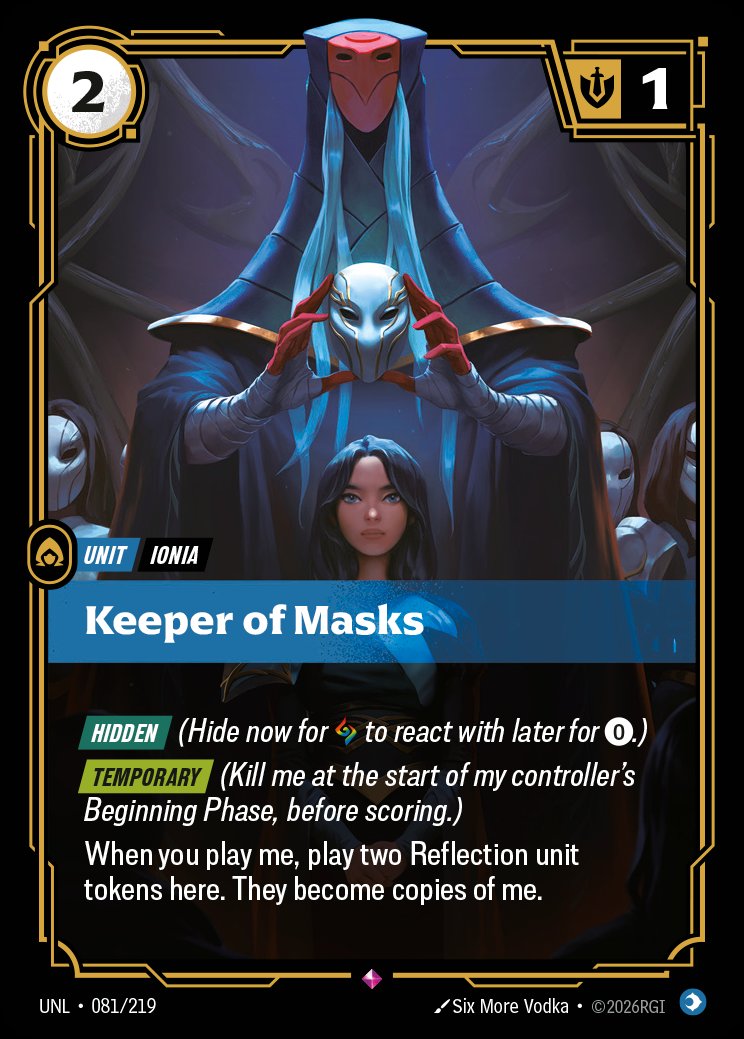 Keeper of Masks