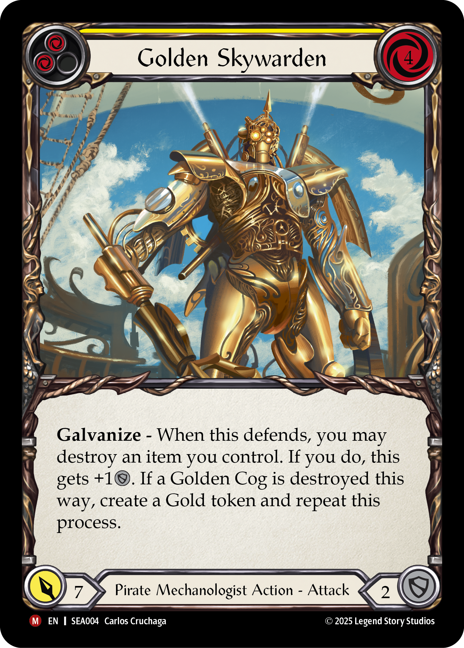 Golden Skywarden (Yellow)