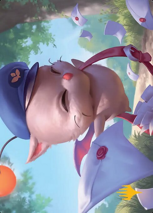 Delivery Moogle Art Card