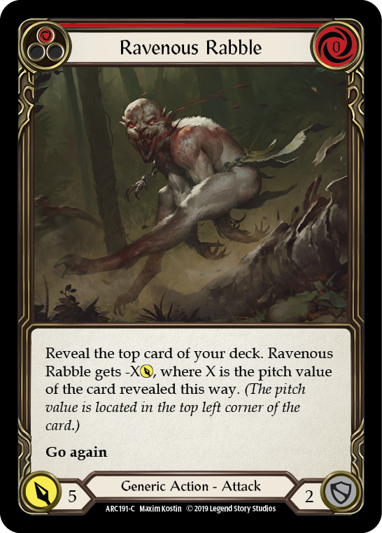 Ravenous Rabble (Red)