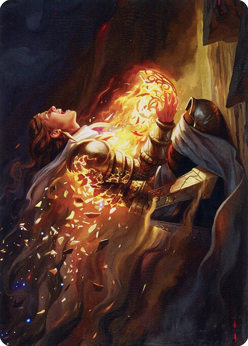 Vanish into Eternity Art Card