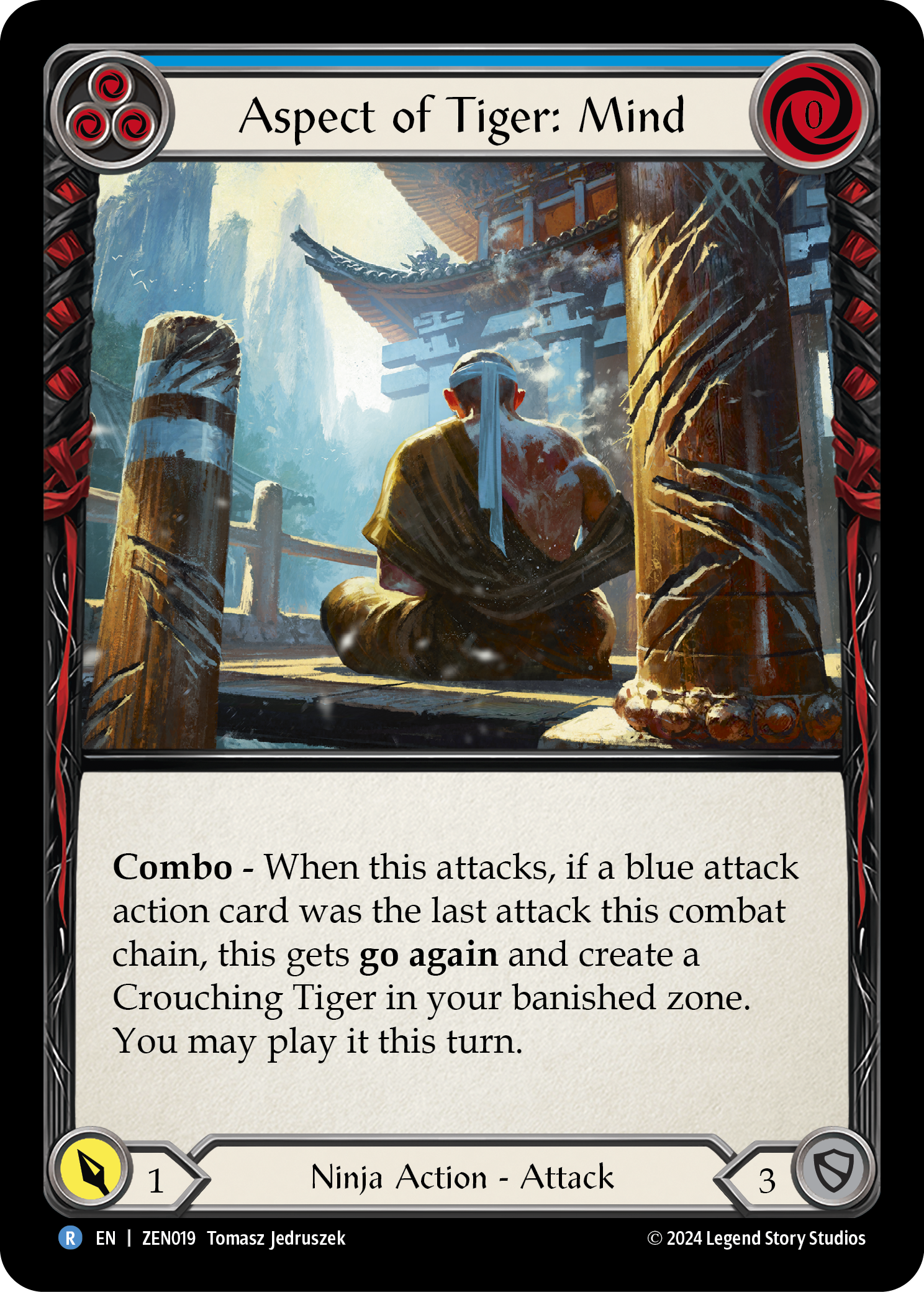 Aspect of Tiger: Mind (Blue)