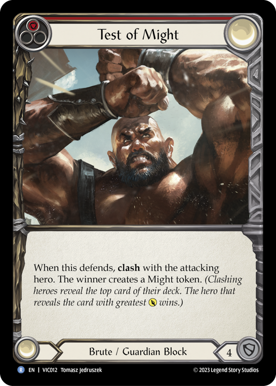 Test of Might (Red)