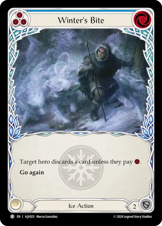 Winter's Bite (Blue)